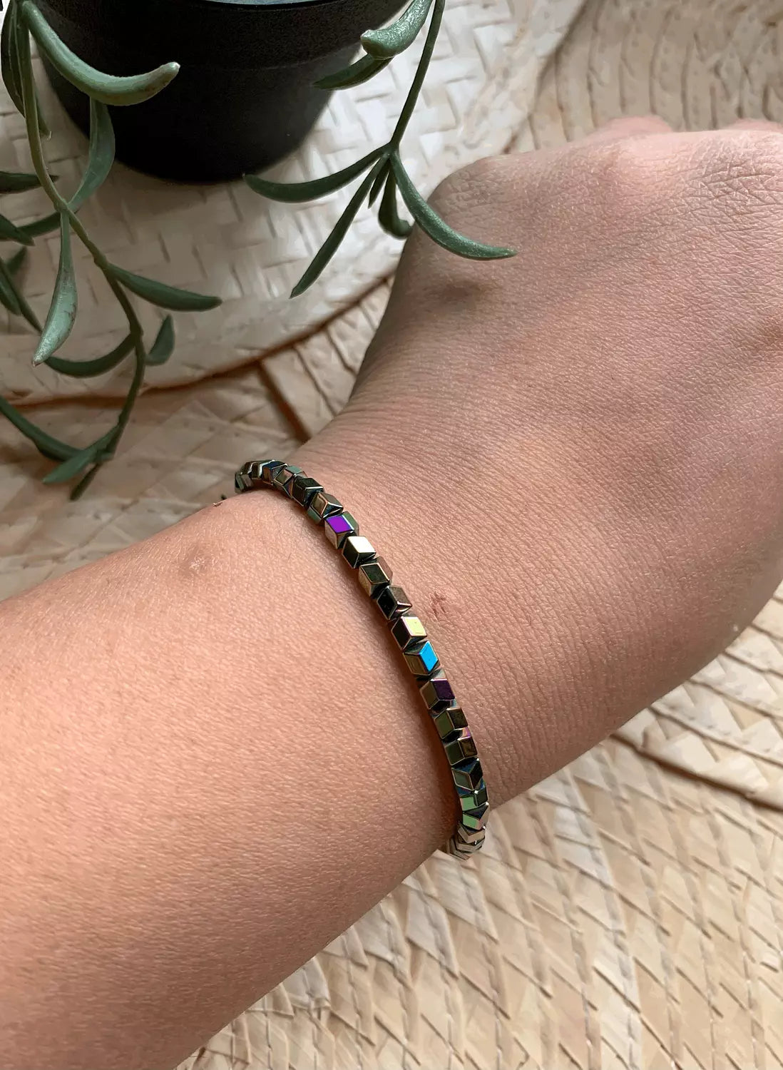 Hematite Mermaid Bracelet