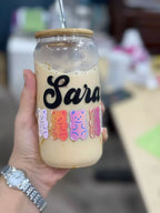 Name Gummy Bears Tumbler Glass